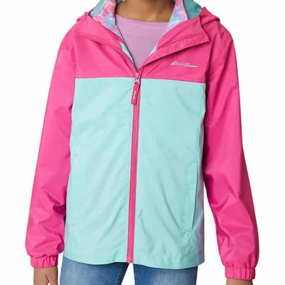 Eddie Bauer Girl’s 3 in 1 Jacket Coat Pink Size 10/12 NEW - Picture 5 of 10